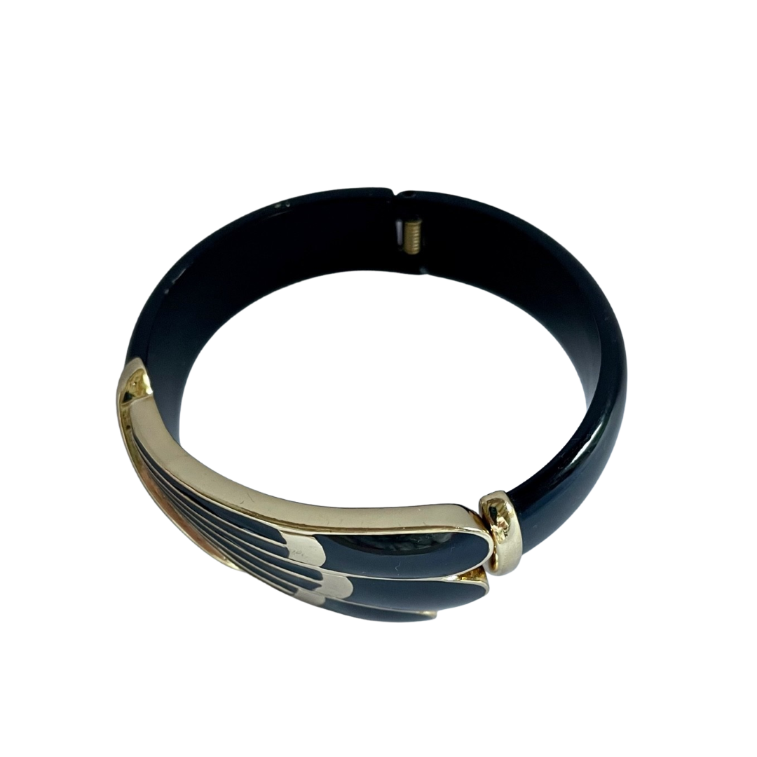 Vintage Helena Rubinstein Paris Art Deco Style Bracelet 1980s