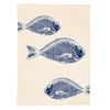 Linen Tea Towel, Fish