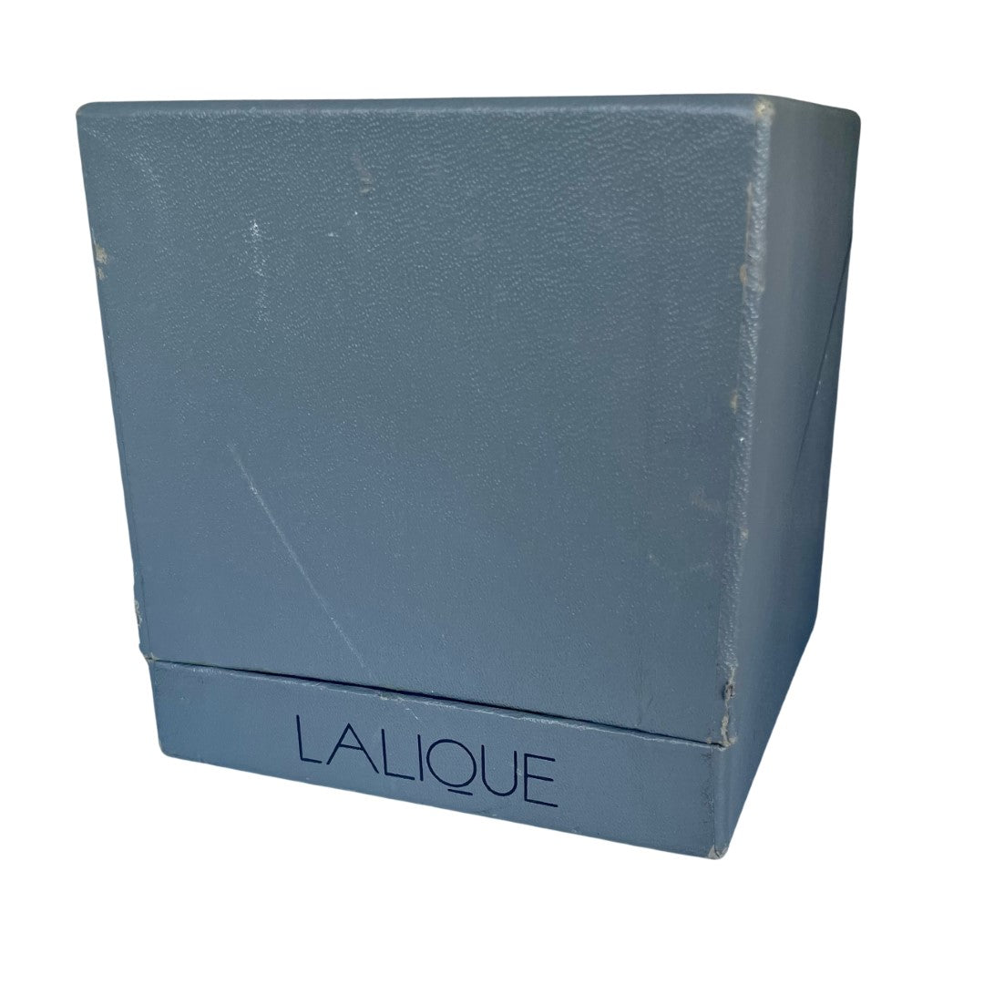 A Vintage Lalique Rapace Bird Dish