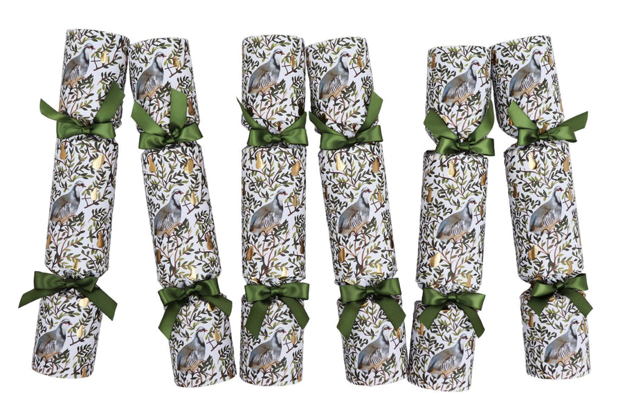 Luxury Christmas Crackers - Partridge in a Pear Tree