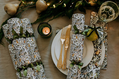 Luxury Christmas Crackers - Partridge in a Pear Tree