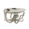 Shell Serving Platter with Octopus Stand