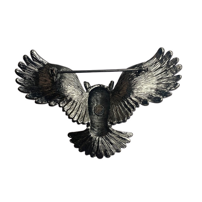 Vintage Butler & Wilson Crystal Owl Brooch