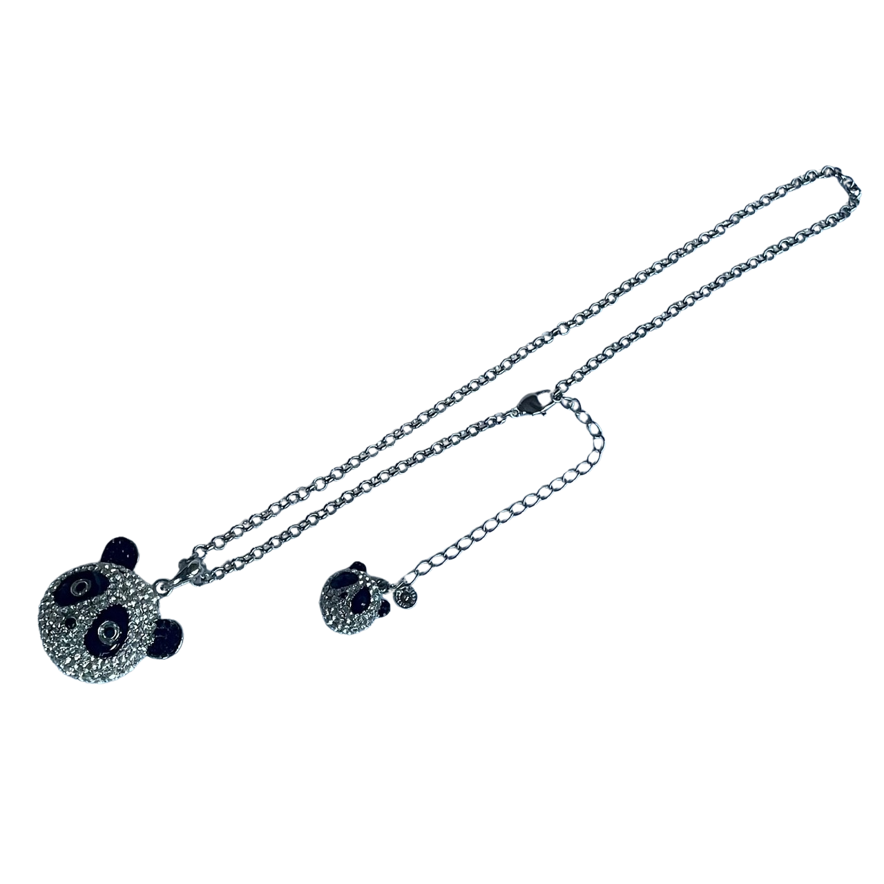 Vintage Butler & Wilson Panda Chain Necklace