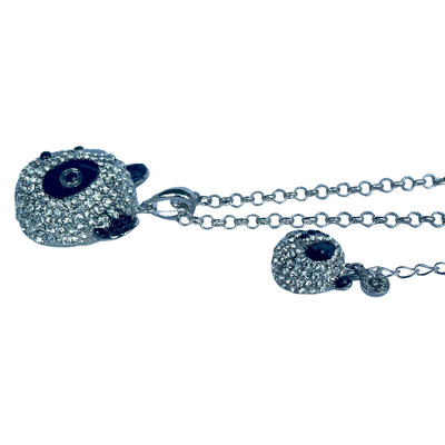 Vintage Butler & Wilson Panda Chain Necklace