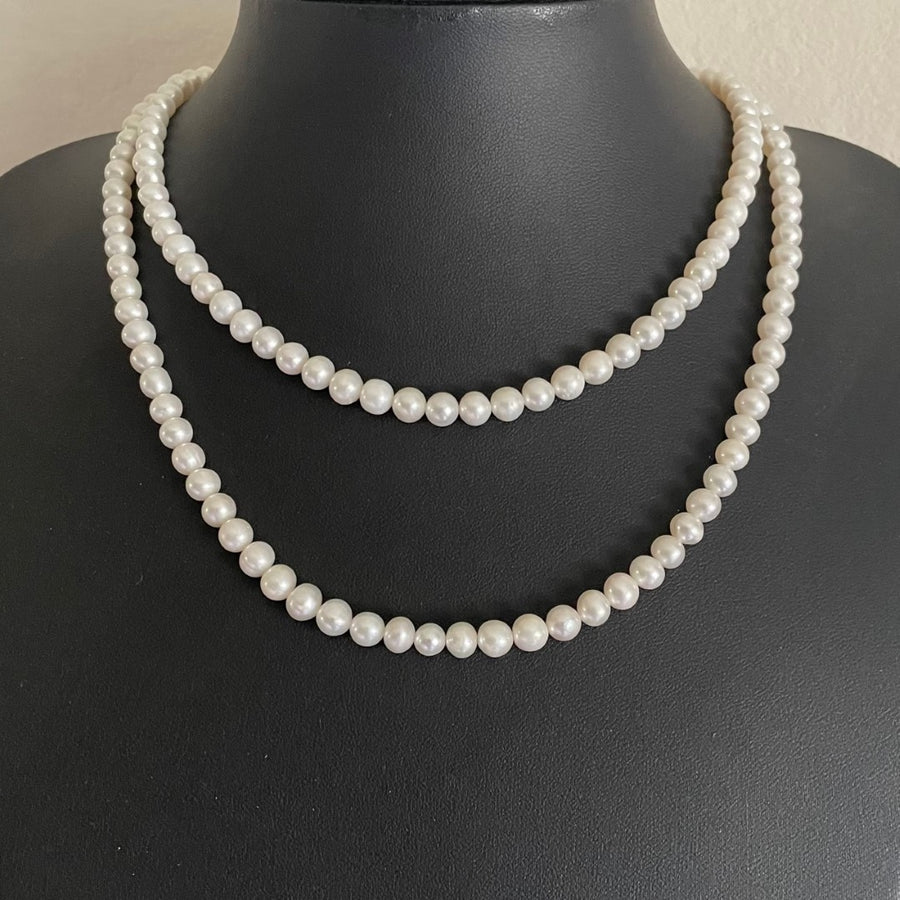 Cultured Pearl Necklace available in three different lengths