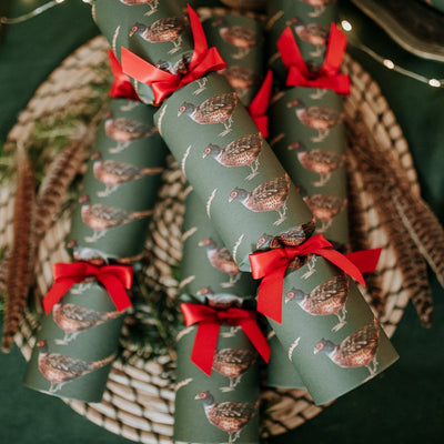 Pheasant Luxury Christmas Crackers