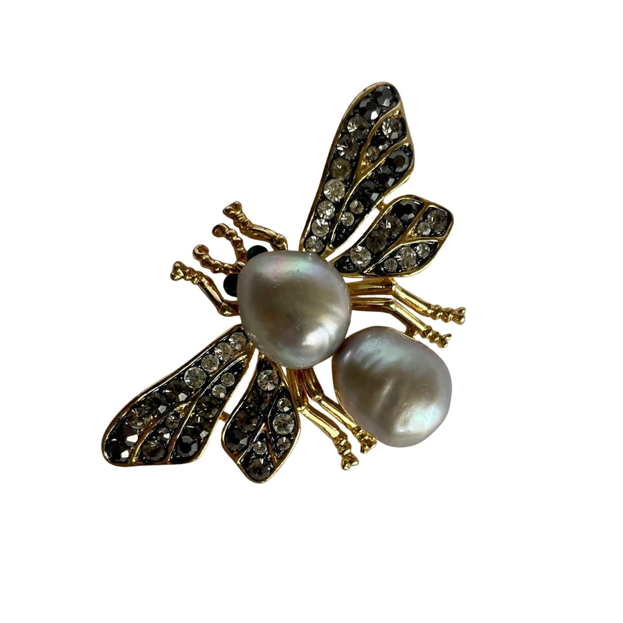 Butler & Wilson Gold-Tone Bee Brooch