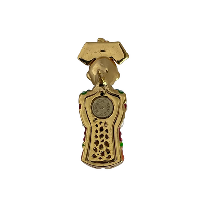 Vintage Butler & Wilson Asian Figure Brooch
