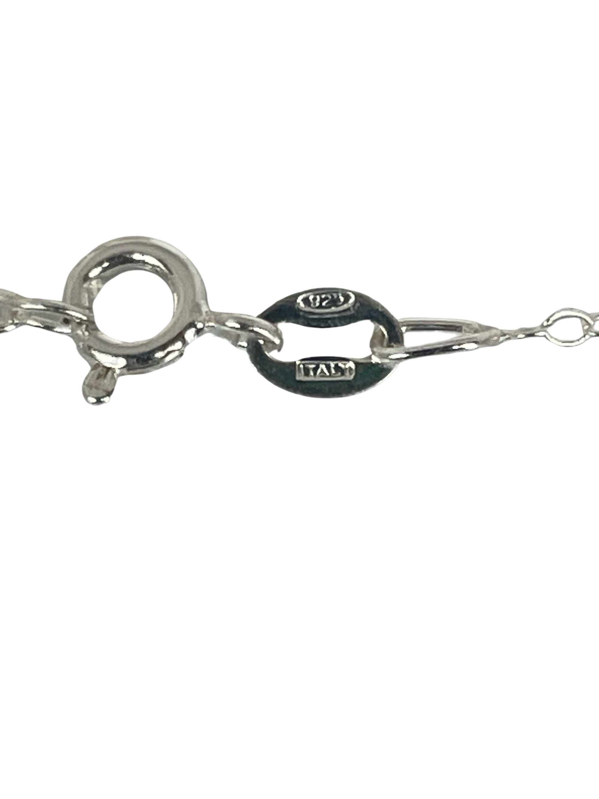 A Vintage Tiffany Sterling Silver Gift Box Charm / Pendant