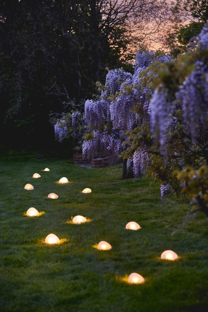 Solar Powered Glass Pebble