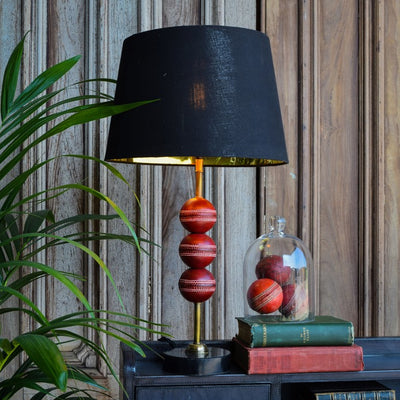 Cricket Ball Table Lamp