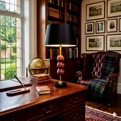 Cricket Ball Table Lamp