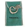 A Vintage Tiffany Elsa Peretti Open Heart Pendant Necklace, 27mm