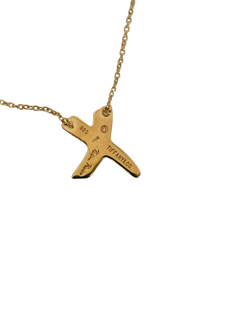 A Vintage Tiffany & Co. Paloma Graffiti X Pendant Gold