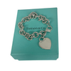 A Vintage Tiffany & Co. Sterling Silver Heart Tag Bracelet