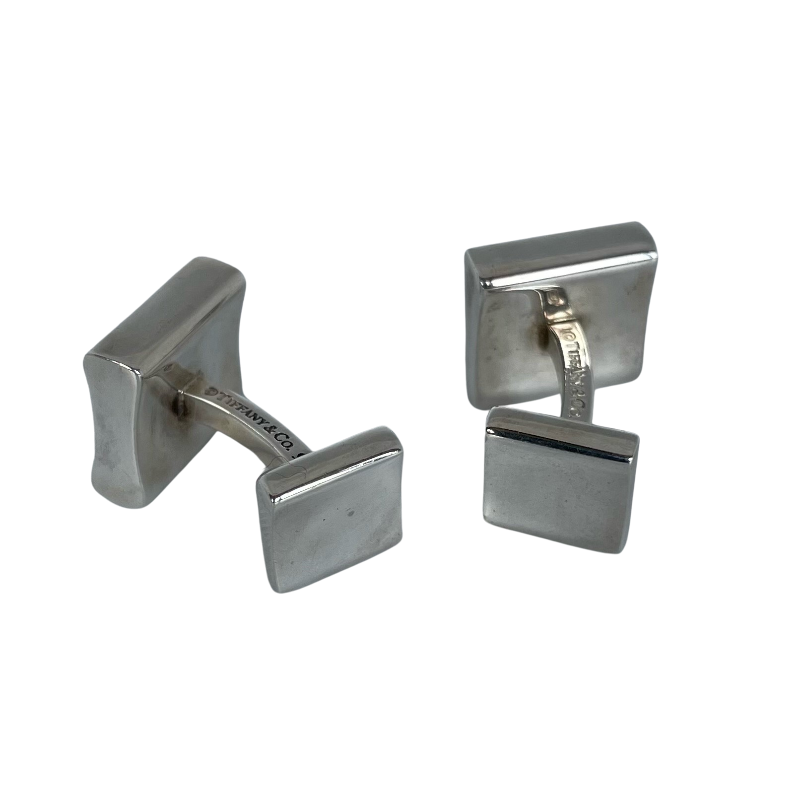 Tiffany sterling silver cufflinks clearance