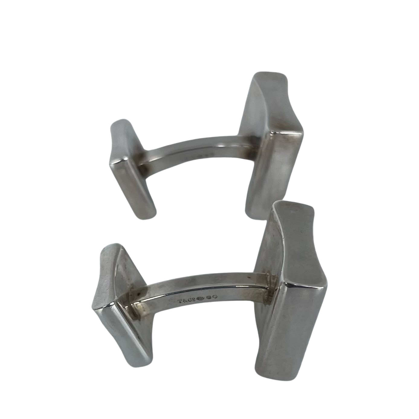 A pair of Tiffany & Co 1837 Vintage Cufflinks