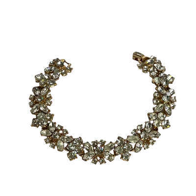 A Vintage Crown Trifari Mid Century Bracelet, Alfred Phillipe Era 1950s