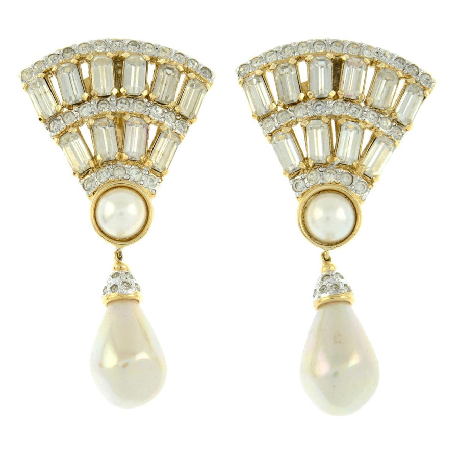 A Pair of Vintage Valentino Runway Clip Earrings