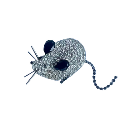 Rare Vintage Butler & Wilson Mouse Brooch