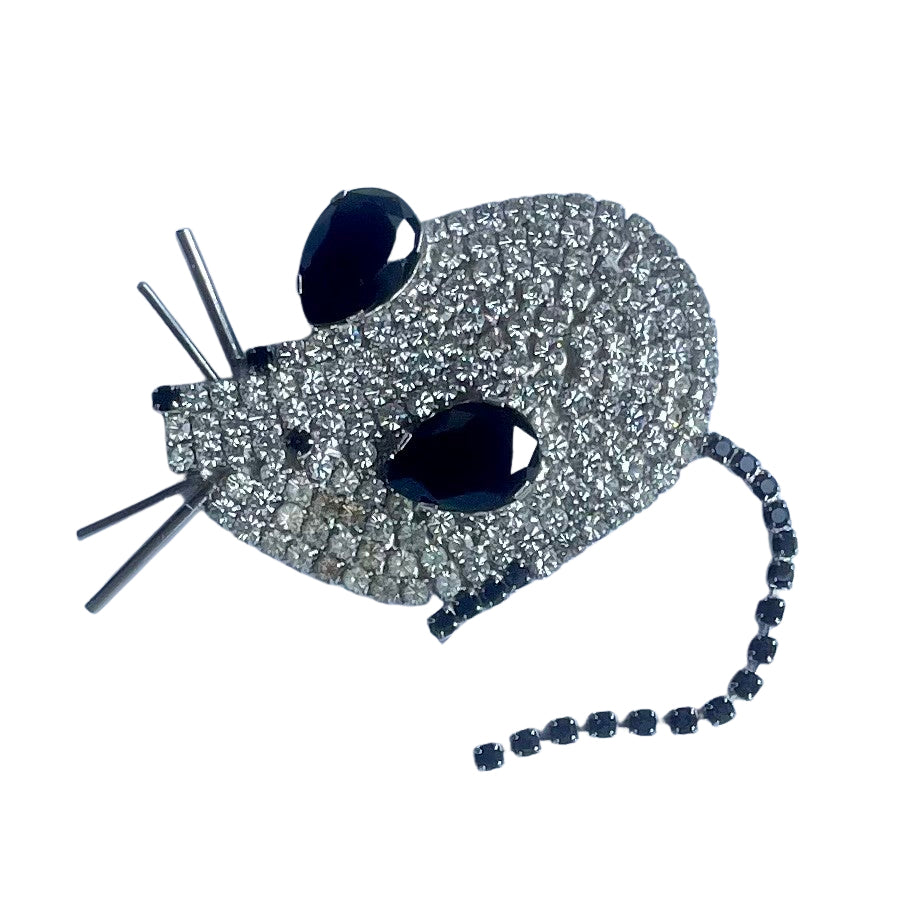 Rare Vintage Butler & Wilson Mouse Brooch
