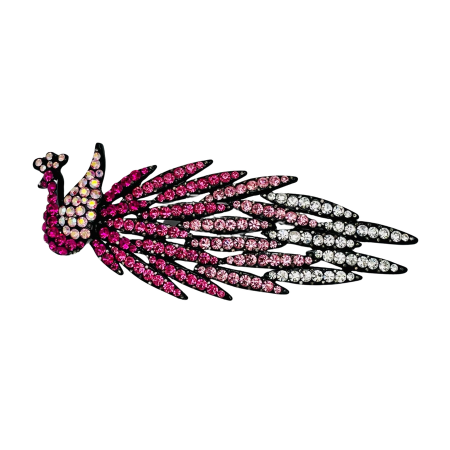 A Vintage Butler & Wilson Large Peacock Brooch
