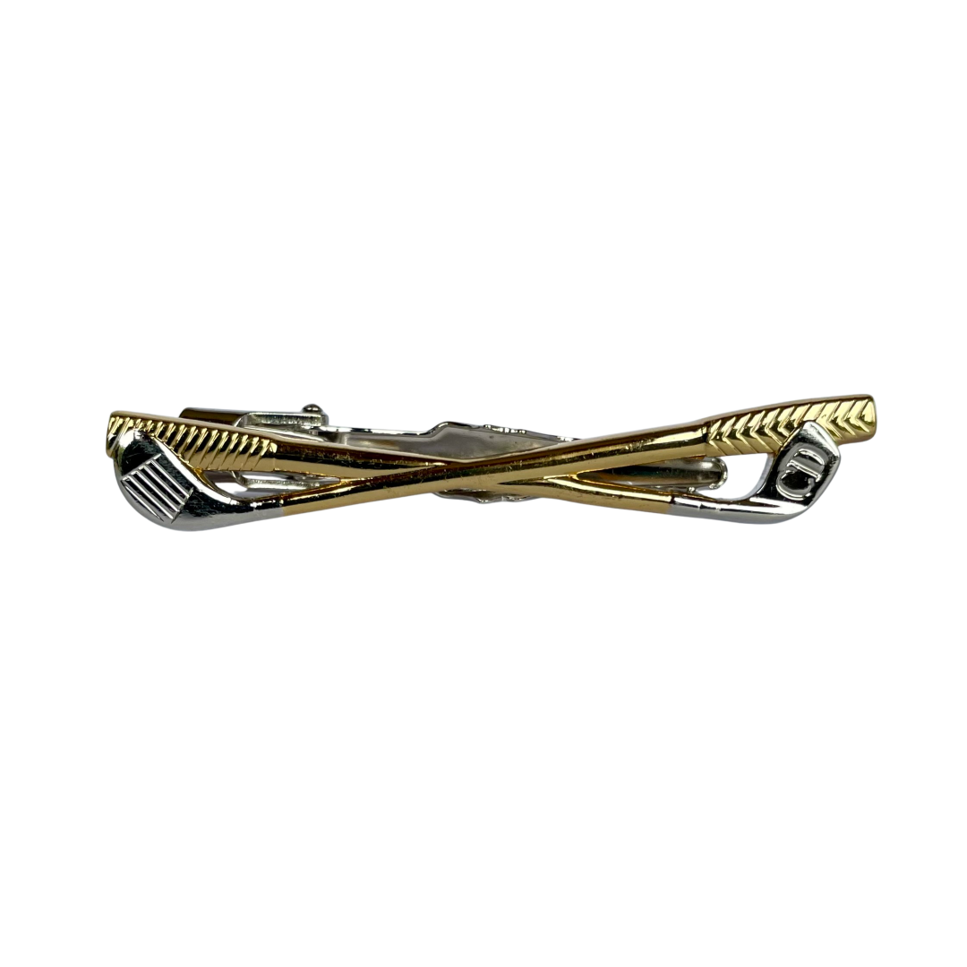 Christian Dior Galliano Era Vintage Golf Clubs Tie Clip