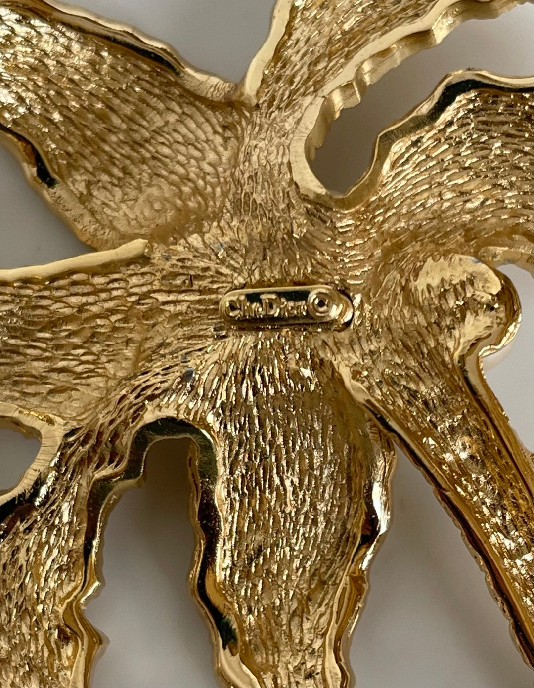 Vintage Christian Palm Tree Brooch, 1980s