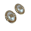 A pair of Vintage Givenchy Earrings with Faux Pearl