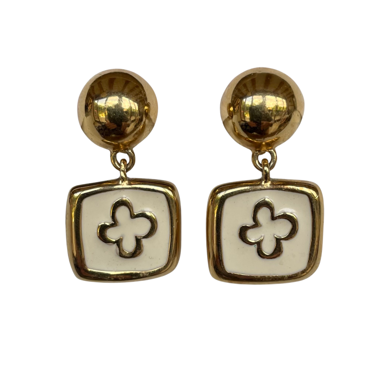 Vintage Givenchy Clip On Earrings