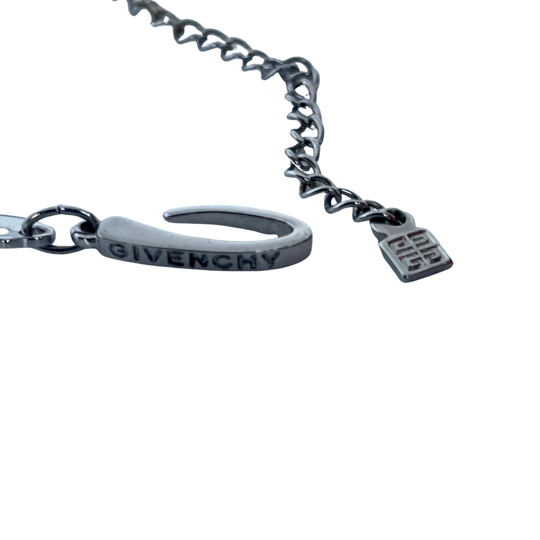 A Vintage Givenchy Silver Tone  Necklace