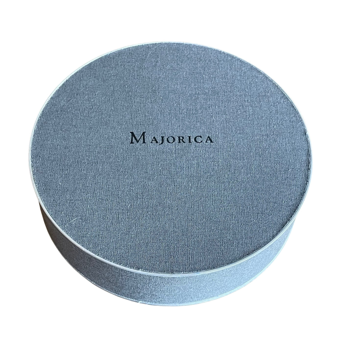 Vintage Majorica 'Tahitian' Faux Pearl Necklace 10mm | Sterling Silver Gilt Clasp | Original Box & Papers | Possibly Unworn