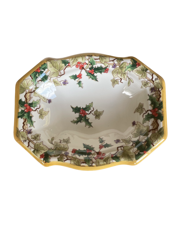 A Vintage Ceramic Dog Bowl