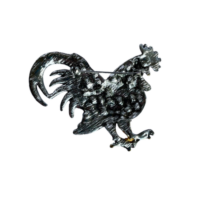 Vintage Rooster Brooch