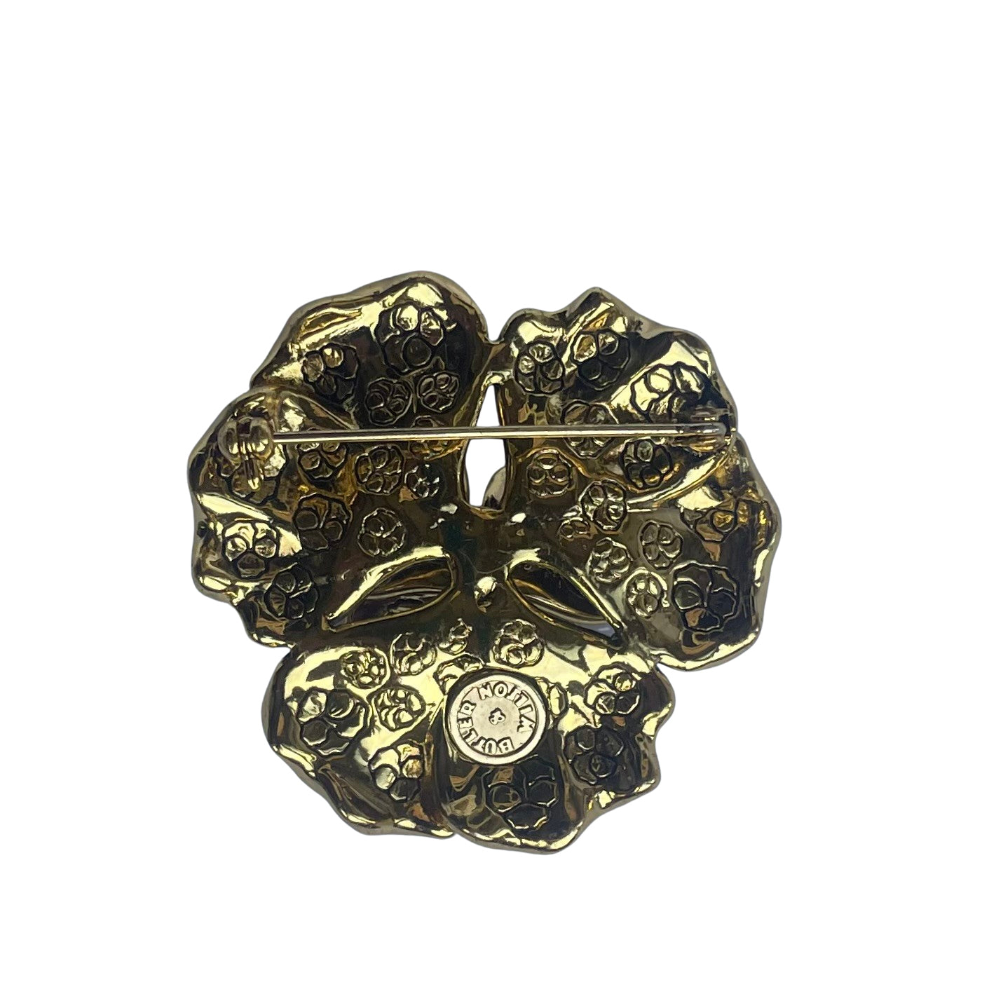 Butler & Wilson Pansy Brooch