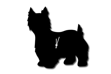 West Highland Terrier Clock