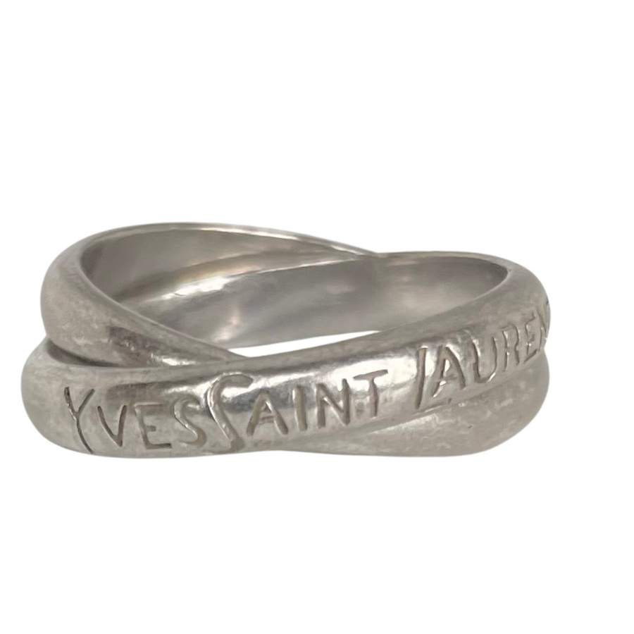 An Yves Saint Laurent Vintage 925 Silver Ring