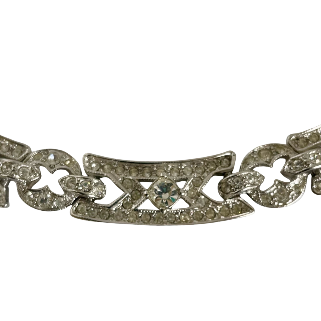 A Vintage Necklace in Art Deco Style