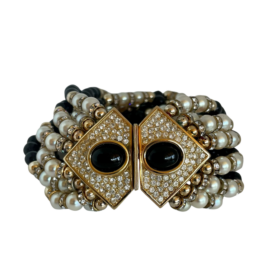 A Vintage Christian Dior Statement Bracelet