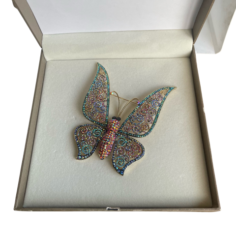 A Butler & Wilson Large Vintage Butterfly Brooch