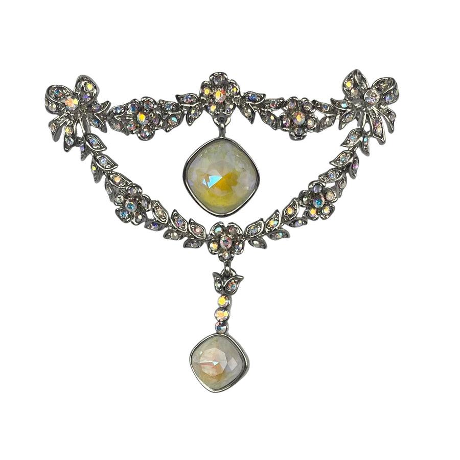 Butler & Wilson Floral Garland Brooch