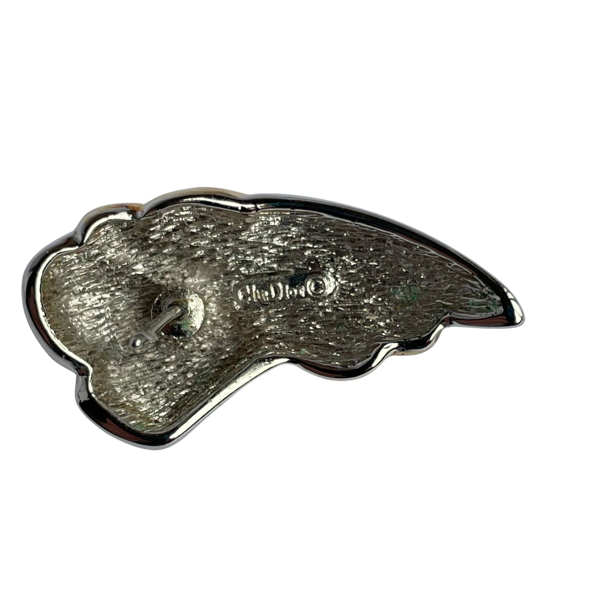 Vintage Christian Dior Vintage Angel Wing Stud Earrings, 1980s