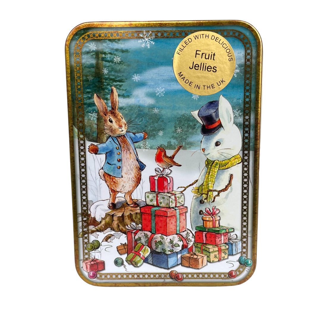 Peter Rabbit Tin Filled with Fruit Jellies