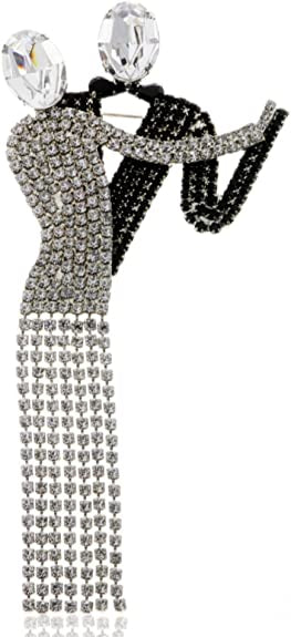 A Butler & Wilson Dancing Couple Brooch