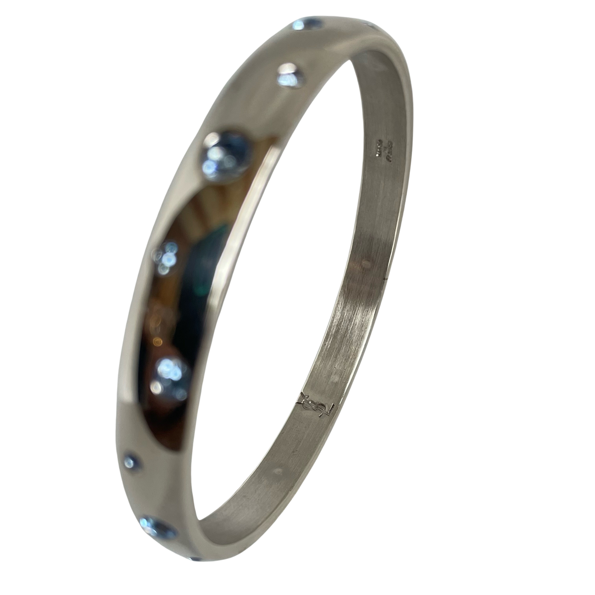 An Yves Saint Laurent Vintage Sterling Silver Bracelet