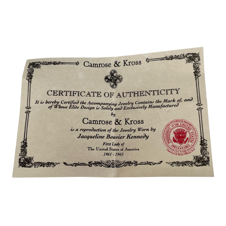 A Jackie Kennedy Vintage Scarecrow Brooch