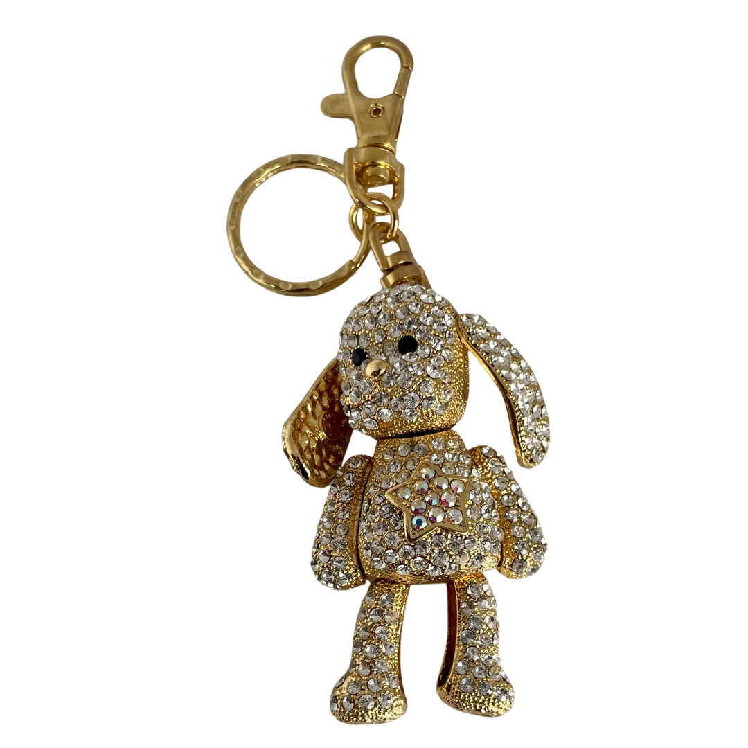 A Butler & Wilson Dog Key Ring / Handbag Charm