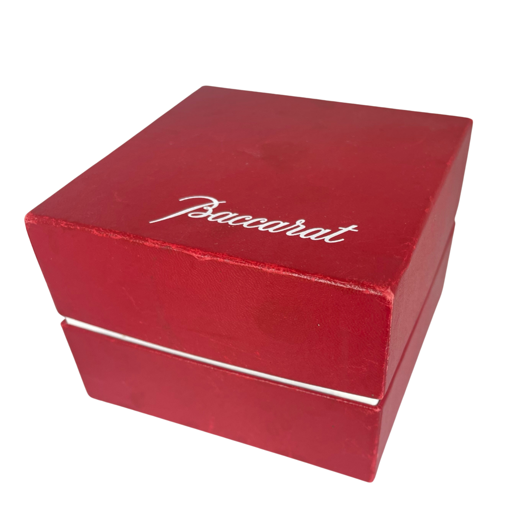 A Vintage Baccarat Crystal Pig