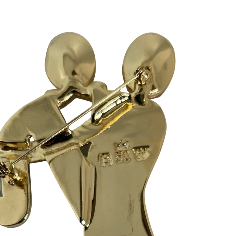 A Butler & Wilson Limited Edition 50th Anniversary Dancing Couple Brooch